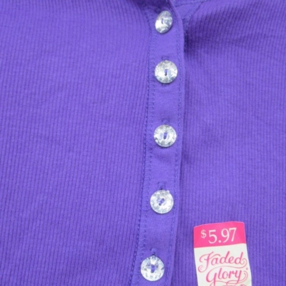 3/$9 2 tops girls long sleeve shirts casual tops girls XL 14 - 16 - Picture 10 of 13